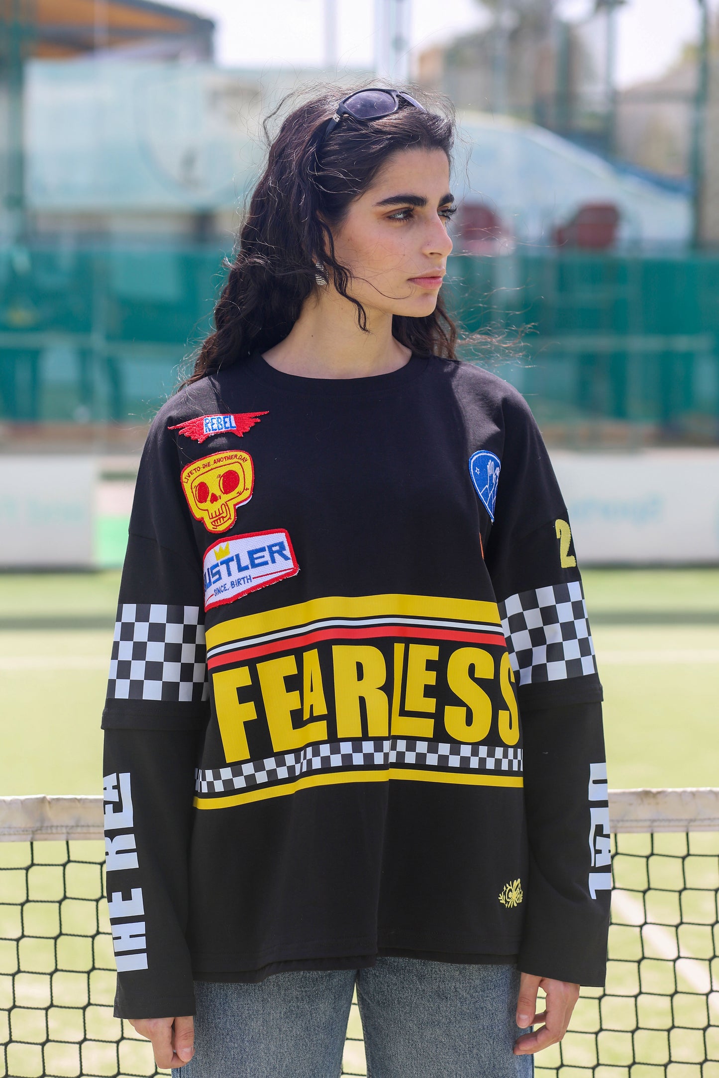 THE FEARLESS - COTTON LONG SLEEVE TSHIRT